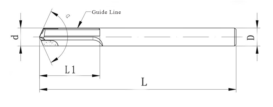 PCD Straight Drilling Reamer